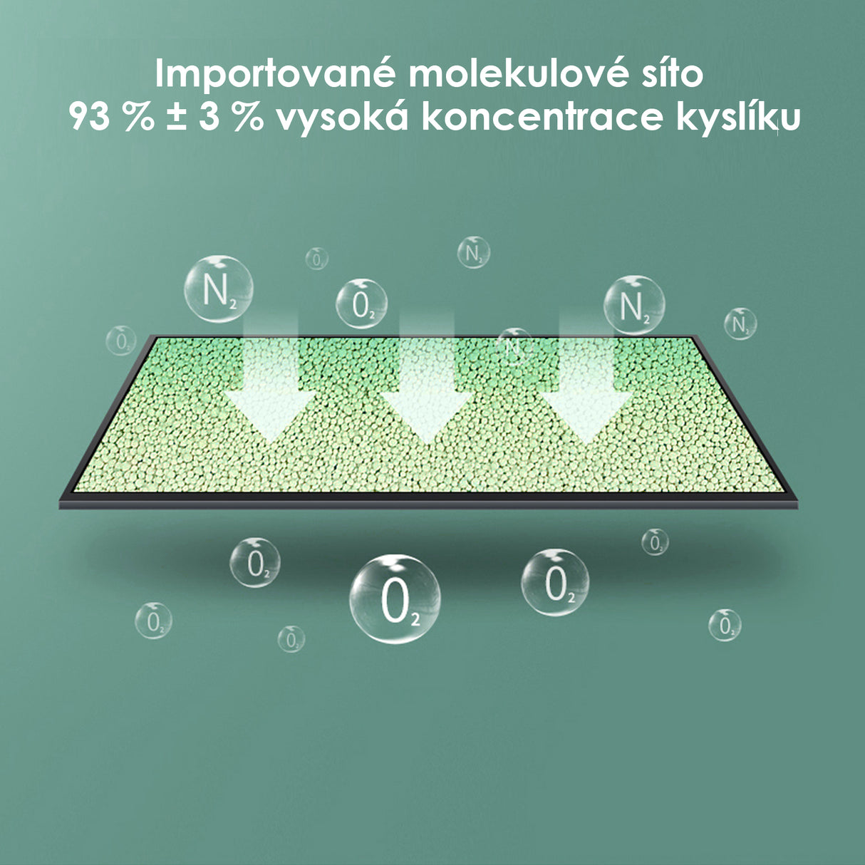 VARON VP-1 | Přenosný kyslíkový koncentrátor Pulse Flow (1-5 nastavení)