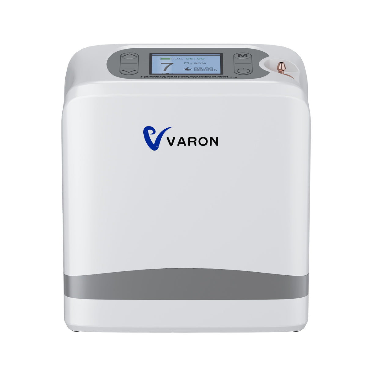 VARON VP-8 Lite | Přenosný pulzní koncentrátor kyslíku – pouze 2 kg, 7 úrovní průtoku