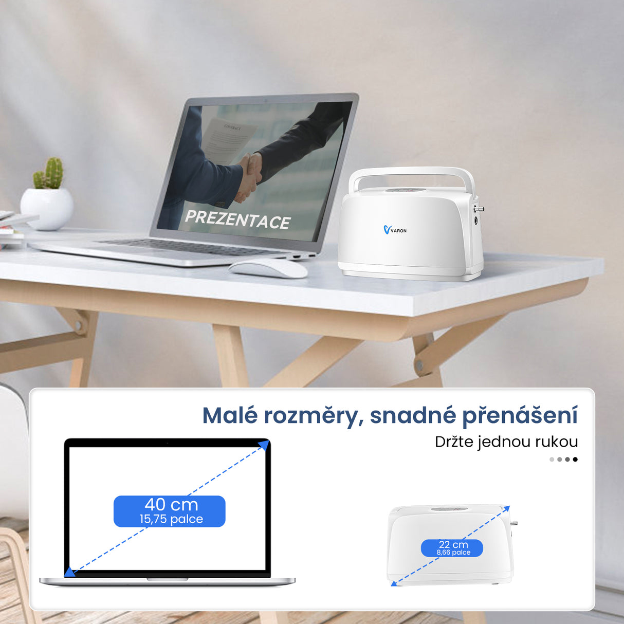 VARON VL-1 | Mini kyslíkový společník na cesty