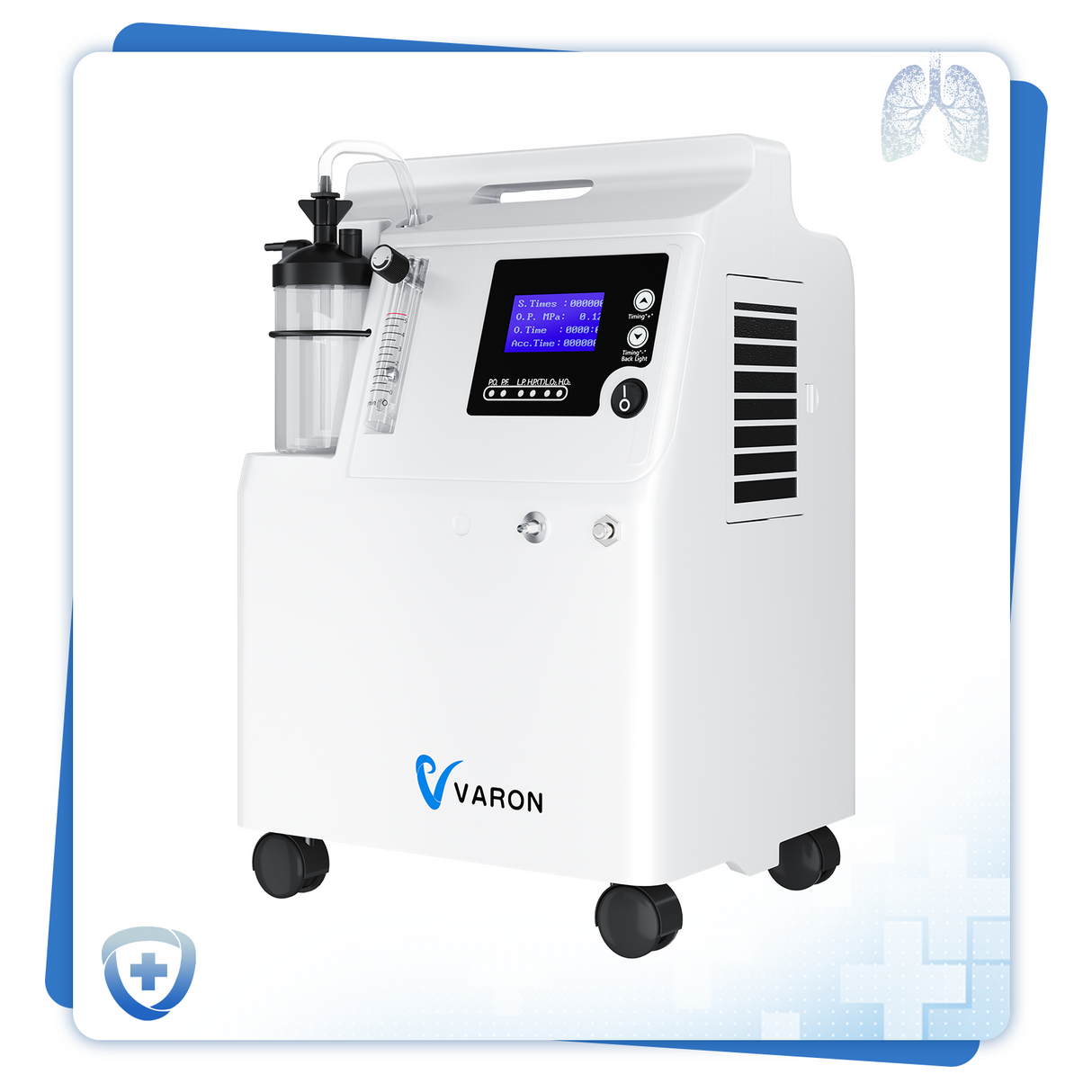 VARON 5L Serene 5 | Prémiový Kyslíkový koncentrátor pro domácnost