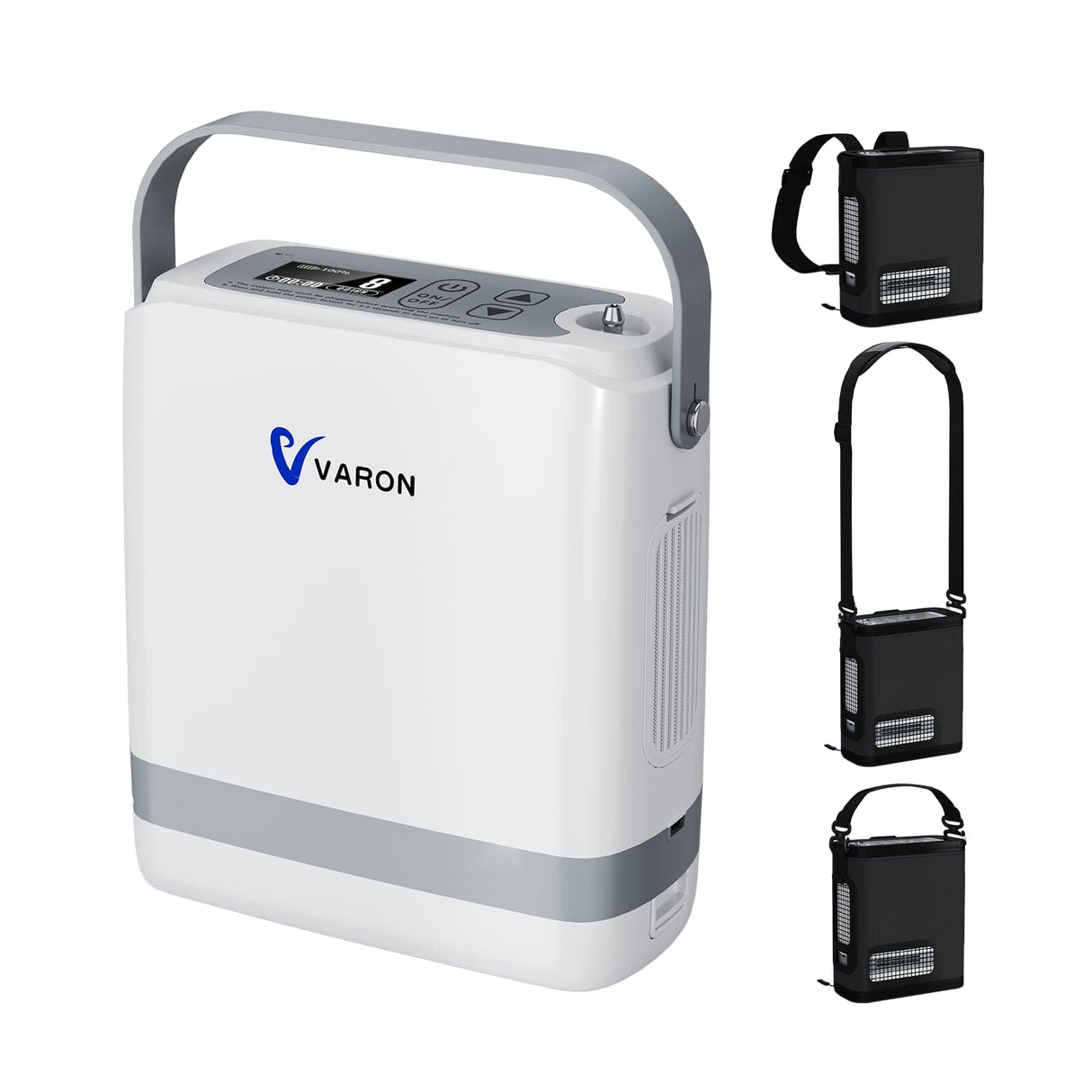 Nový VARON VP-8G | Přenosný kyslíkový koncentrátor Pulse Flow (1-8 nastavení)