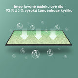 VARON VP-1 | Přenosný kyslíkový koncentrátor Pulse Flow (1-5 nastavení)