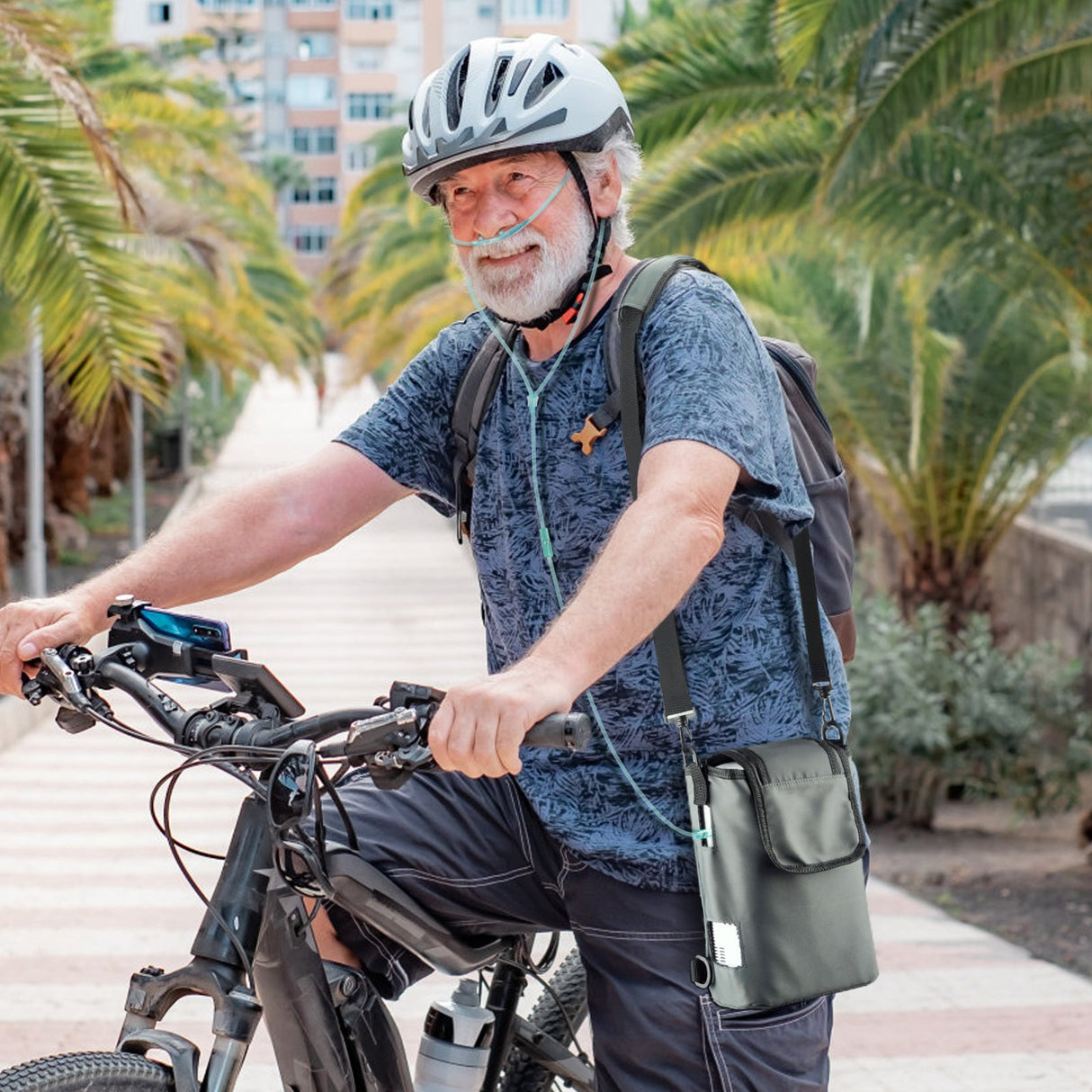 VARON VP-2 | Přenosný kyslíkový koncentrátor Pulse Flow (1-5 nastavení)