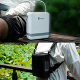 Nový VARON VP-8G | Přenosný kyslíkový koncentrátor Pulse Flow (1-8 nastavení)